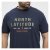 North Latitude Logo T-Shirt Navy - Trička - Trička nadměrné velikosti - 2XL-14XL