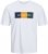 Jack & Jones Codyy T-Shirt White - Trička - Trička nadměrné velikosti - 2XL-14XL