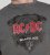 D555 Clydebank T-Shirt Official AC/DC Black Ice Grey - Trička - Trička nadměrné velikosti - 2XL-14XL