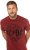 JP1880 AC/DC T-Shirt Rust Red - Trička s kapelami - 