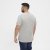 North Latitude T-Shirt O-Neck Grey Melange TALL - TALL trička - Prodloužená pánská trička