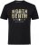 North Latitude Denim Printed Logo T-Shirt Black TALL - TALL trička - Prodloužená pánská trička