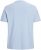Jack & Jones Alex Tričko Světle Modré - Trička - Trička nadměrné velikosti - 2XL-14XL