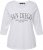 Ulla Popken City Name Graphic Tee Snow White - Potištěná trička pro ženy - 