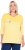 Ulla Popken Paper Boat Print 3/4 Sleeve Tee Sun Yellow - Potištěná trička pro ženy - 