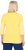 Ulla Popken Paper Boat Print 3/4 Sleeve Tee Sun Yellow - Potištěná trička pro ženy - 
