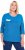 Ulla Popken Paper Boat Print 3/4 Sleeve Tee Pacific Blue - Potištěná trička pro ženy - 
