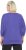 Ulla Popken Quick Drying Batwing Sleeve Tee Blueberry - Potištěná trička pro ženy - 