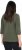 Ulla Popken Textured Lettering 3/4 Sleeve Tee Olive - Potištěná trička pro ženy - 