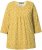 Ulla Popken Graphic Print Pleated 3/4 Sleeve Tee Mocha Brown - Trička - 