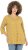 Ulla Popken Graphic Print Pleated 3/4 Sleeve Tee Mocha Brown - Trička - 