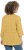 Ulla Popken Graphic Print Pleated 3/4 Sleeve Tee Mocha Brown - Trička - 