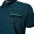 Kam Jeans 5527 AOP Pique Polo with Tipping on Collar/Cuffs Navy - Polokošile - Polokošile 2XL-8XL - Trička s límečkem 2XL-8XL