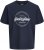 Jack & Jones Dover Denim O-Neck T-Shirt Blue - Trička - Trička nadměrné velikosti - 2XL-14XL