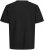 Jack & Jones College Logo Crew Neck T-Shirt Black - Trička - Trička nadměrné velikosti - 2XL-14XL