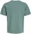 Jack & Jones College Logo Crew Neck T-Shirt Turquoise - Trička - Trička nadměrné velikosti - 2XL-14XL