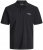 Jack & Jones College Logo Polo Short Sleeve Black - Polokošile - Polokošile 2XL-8XL - Trička s límečkem 2XL-8XL
