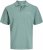 Jack & Jones College Logo Short Sleeve Polo Turquoise - Polokošile - Polokošile 2XL-8XL - Trička s límečkem 2XL-8XL