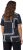 Ulla Popken Paisley A-Line Short Sleeve Tee Navy Blue - Potištěná trička pro ženy - 
