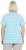 Ulla Popken Palm Tree Embroidered Tee Deep Aqua - Potištěná trička pro ženy - 