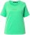 Ulla Popken TRUE Lettering Short Sleeve Tee Mint Green - Potištěná trička pro ženy - 
