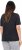 Ulla Popken Easy Short Sleeve Acid Wash Graphic Tee Black - Potištěná trička pro ženy - 