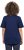 Ulla Popken Marine Print Short Sleeve Tee Ink Blue - Potištěná trička pro ženy - 