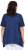Ulla Popken Sunset Lettering Short Sleeve Graphic Tee Ink Blue - Potištěná trička pro ženy - 
