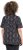 Ulla Popken Snake Print V-Neck Tee Graphite Grey - Potištěná trička pro ženy - 