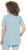 Ulla Popken Tile Print Short Sleeve Pleated Tee Light Moss Green - Potištěná trička pro ženy - 