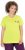 Ulla Popken Wild Antibacterial Short Sleeve Tee Lime - Trička - 