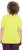 Ulla Popken Wild Antibacterial Short Sleeve Tee Lime - Trička - 