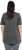 Ulla Popken Essential Front Pleat Tee Graphite Grey - Trička - 