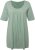 Ulla Popken Essential Front Pleat Tee Light Moss Green - Trička - 