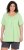 Ulla Popken Essential Front Pleat Tee Light Green - Trička - 