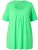 Ulla Popken Essential Front Pleat Tee Mint Green - Trička - 