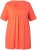 Ulla Popken Essential Front Pleat Tee Pink Coral - Trička - 