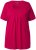Ulla Popken Essential Front Pleat Tee Dark Raspberry - Trička - 