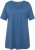 Ulla Popken Essential Front Pleat Tee Denim Blue - Trička - 