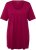 Ulla Popken Essential Front Pleat Tee Magnolia Red - Trička - 