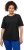 Ulla Popken Piping Accent Functional UVP 50+ Stretch Knit Top Black - Trička - 