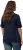 Ulla Popken Piping Accent Functional UVP 50+ Stretch Knit Top Navy Blue - Trička - 