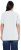 Ulla Popken Essential Notch Neck Stretch Tee Snow White - Trička - 