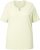 Ulla Popken Essential Notch Neck Stretch Tee Pistachio - Trička - 