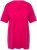 Ulla Popken Essential Notch Neck Stretch Tee Magenta Pink - Trička - 