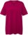 Ulla Popken Essential Notch Neck Stretch Tee Magnolia Red - Trička - 