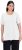 Ulla Popken Essential Round Neck Stretch Tee Snow White - Trička - 