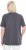 Ulla Popken Essential Square Neck Stretch Tee Graphite Grey - Trička - 