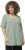 Ulla Popken Essential Square Neck Stretch Tee Light Moss Green - Trička - 