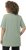 Ulla Popken Essential Square Neck Stretch Tee Light Moss Green - Trička - 